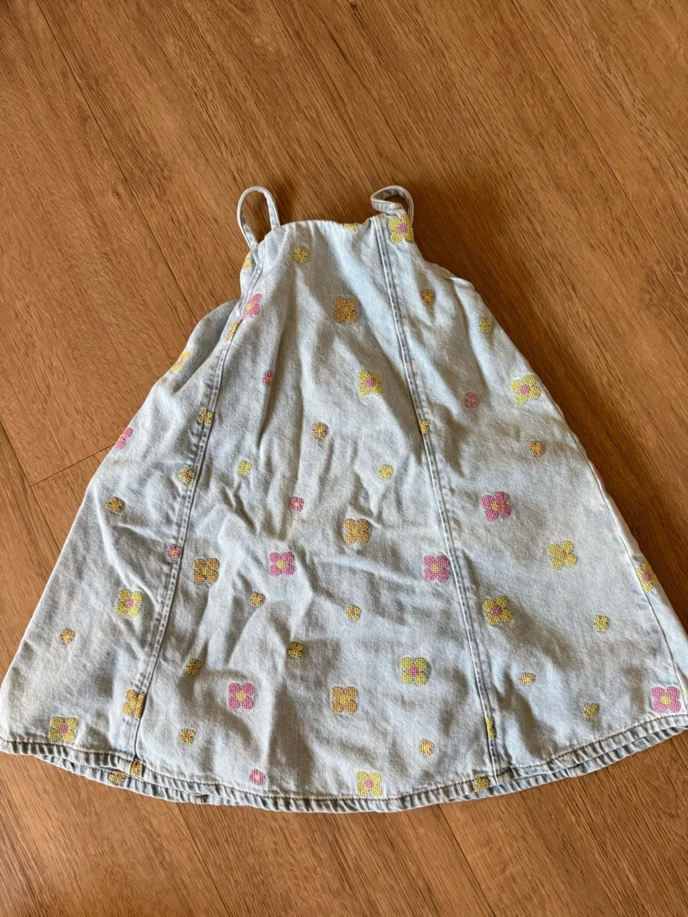 Zara kiss denim dress